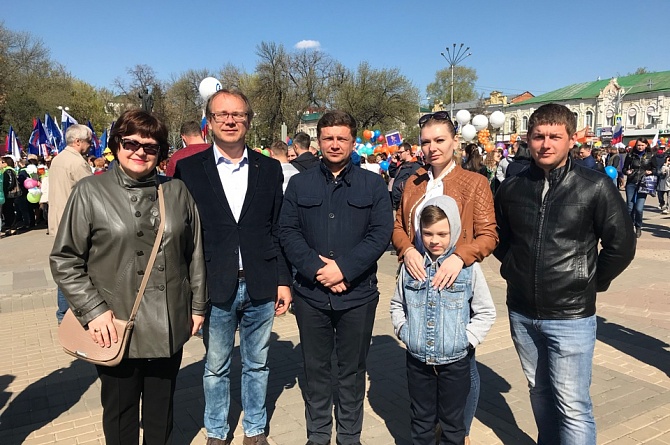 Сотрудники ГУП ПО "ОГЭК" приняли участие в торжественном мероприятии, посвященном Дню Весны и Труда, состоявшемся в Пензе 1 мая 2019 года.