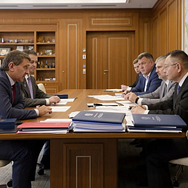 Ирек Файзуллин и Андрей Рюмин обсудили подготовку к ОЗП и развитие электросетевой инфраструктуры